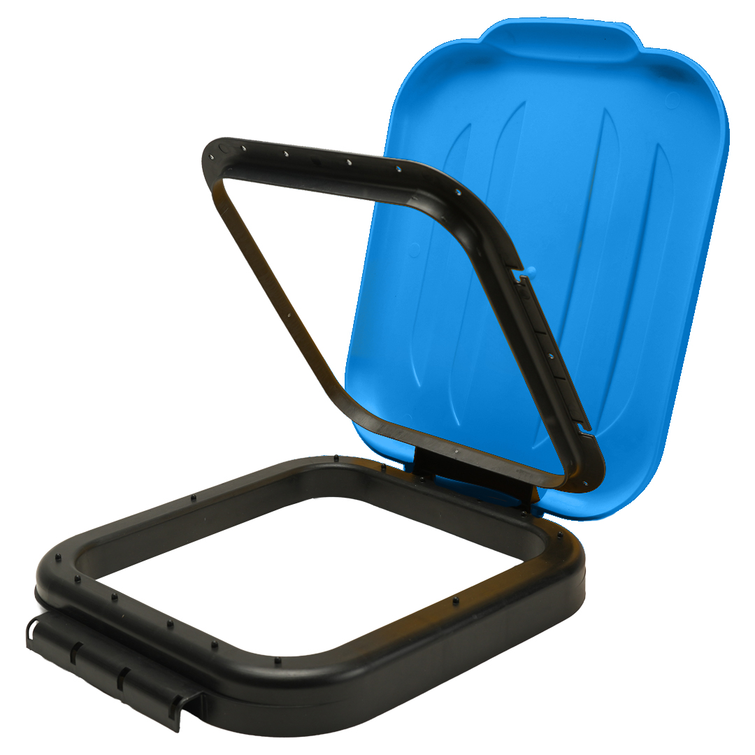 Pokrywy wymienne do stojaków 120 L (żółty / niebieski / zielony)